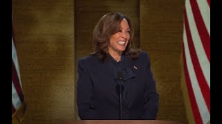 Full Remarks: Vice President Kamala Harris accepts presidential nomination at DNC