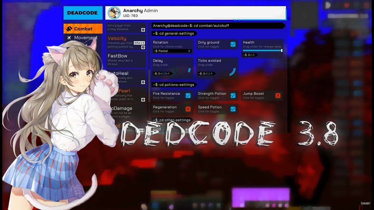 Deadcode client. Deadcode чит. Dead code crack. Разнос reallyworld с Deadcode 3.8.