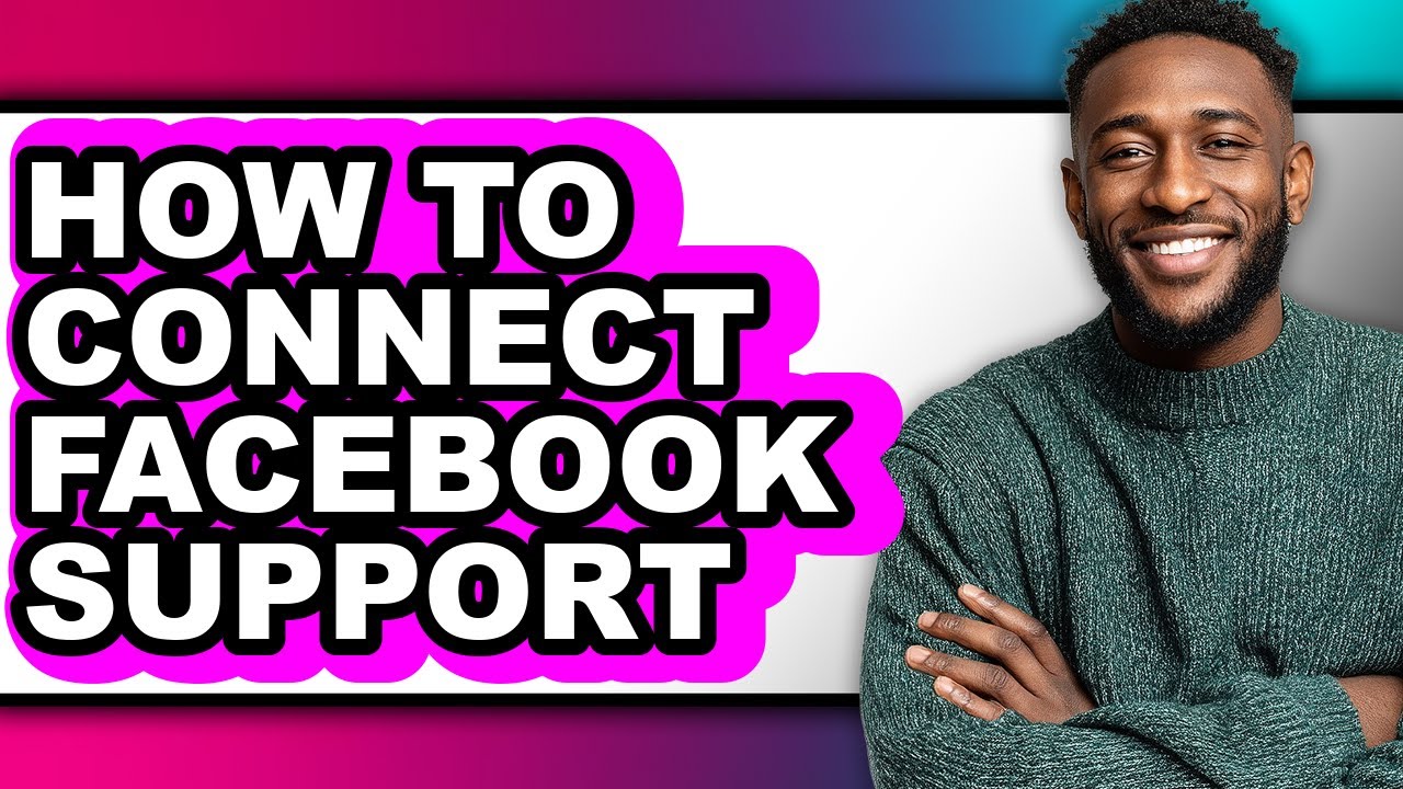 How to Connect Facebook Support (only Way)