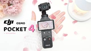 DJI Osmo Pocket 4 aesthetic unboxing | the perfect everyday camera? ✨ screenshot 4