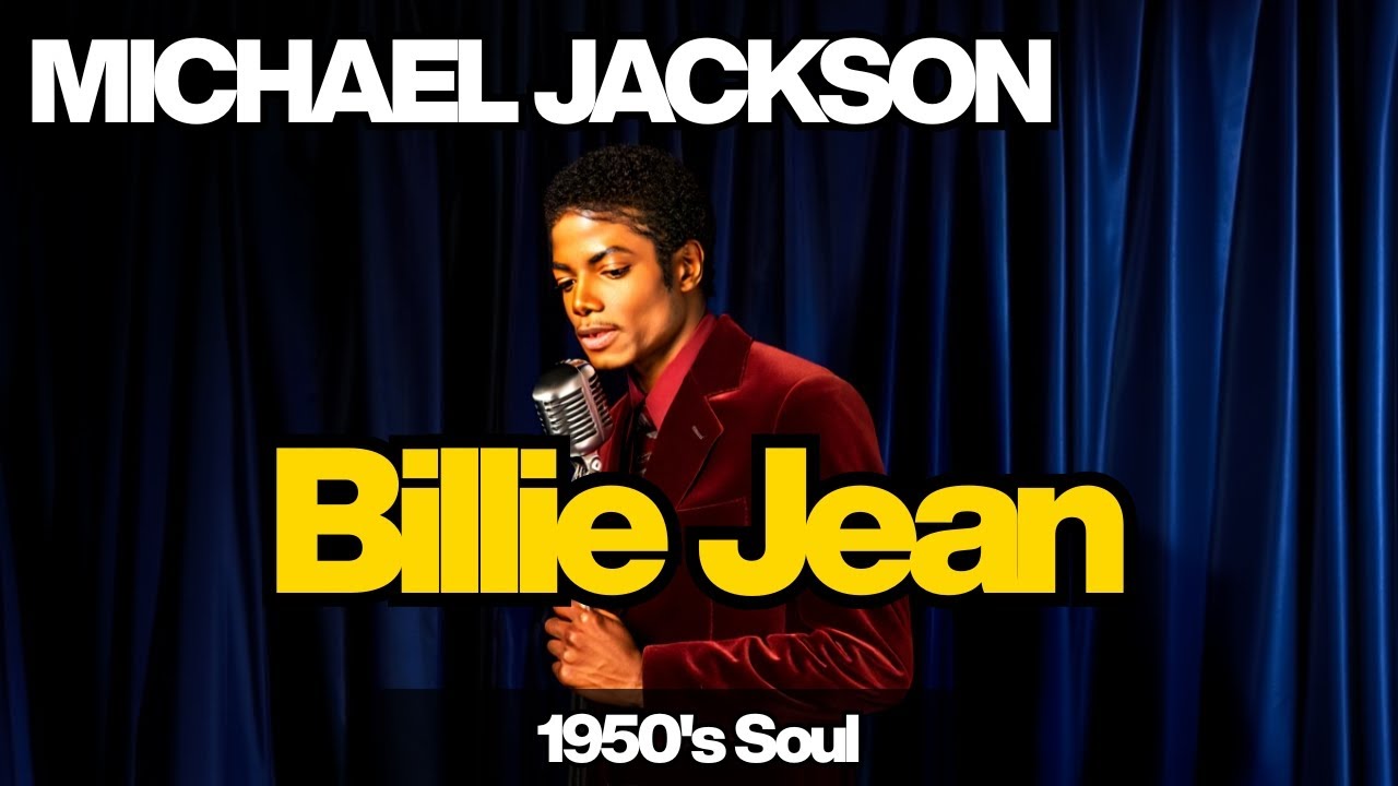 Michael Jackson - Billie Jean (1950's Soul AI Cover) [BEST VERSION]