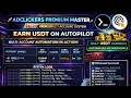Auto Earn USDT Setiap Hari 💸 | AdClickers Premium Master v8.0 Full Automation Proof!"