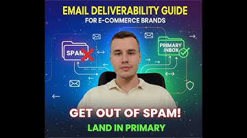 [FREE] Email Deliverability Full Course - How To Get Out Of Spam For E-commerce Brands