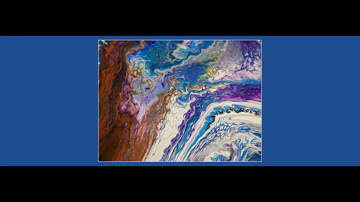 #8682 Falling Water Prizm Pour /P.E. Bloom Contemp...