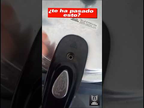 cómo cambiar la goma o empaque de la válvula de seguridad de una olla