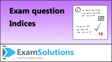 Indices | C1 Edexcel January 2013 Q2 | Maths Past Paper Question