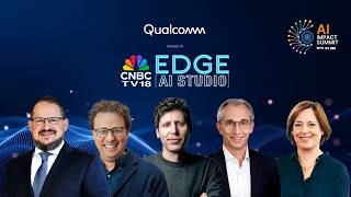 LIVE: Qualcomm × CNBC-TV18 Edge AI Studio | India AI Impact Summit 2026 (17th Feb)