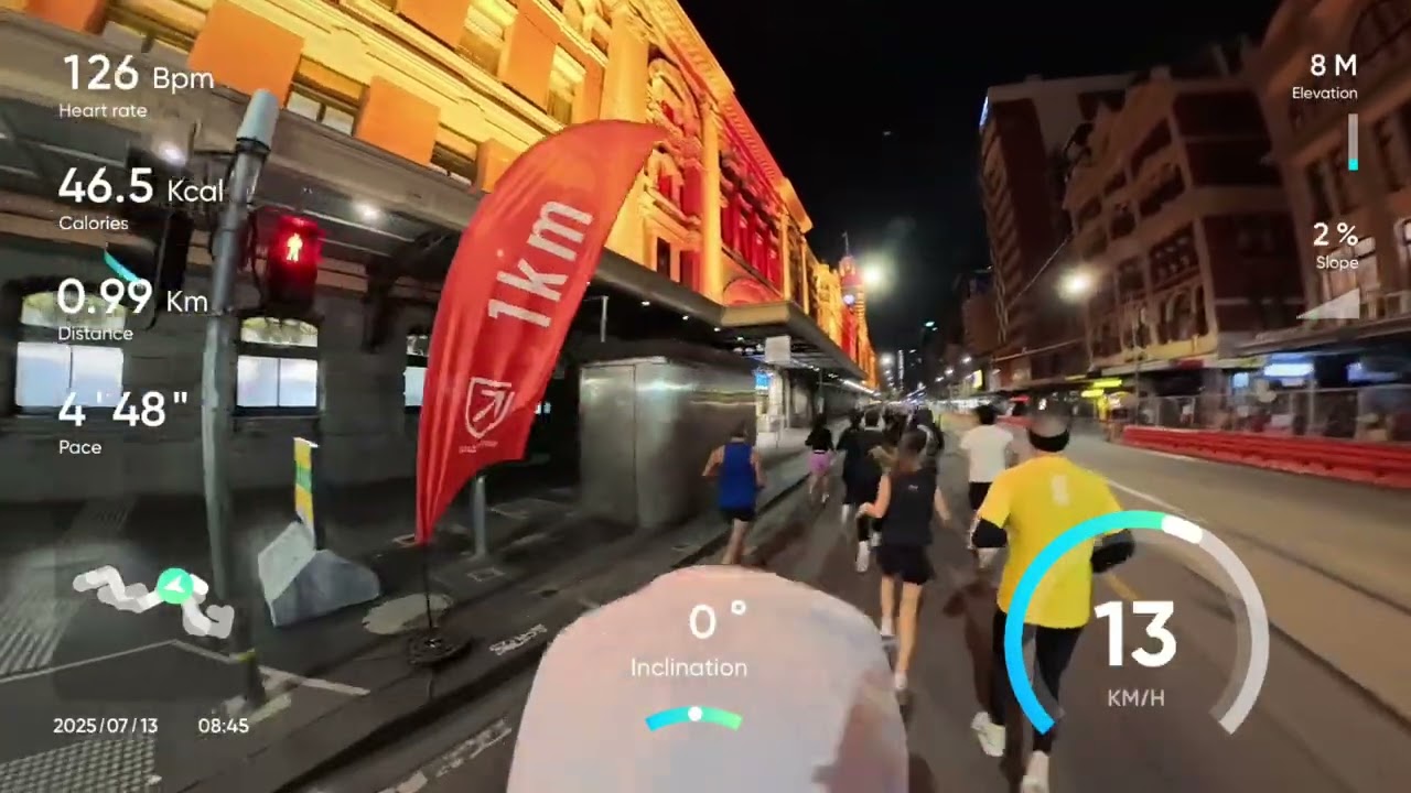 20250713 Asics Run Melbourne Half Marathon
