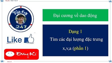 Tìm các đại lượng đặc trưng và thường gặp x,v,a của dao động điều hòa (P1)