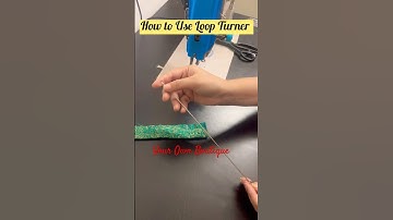 How To Use Loop Turner 🌸 #yourownboutique #tipsforbeginners #shortsviral #shorts