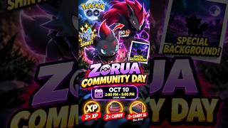 Zorua Community Day 2026