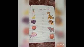 look and Match (Recognise pictures and match with letters)
