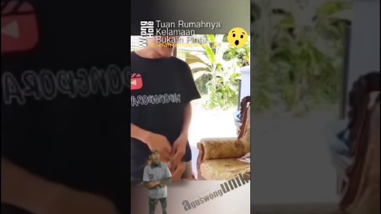 Wrong Hole! Akibat Tuan Rumah Kelamaan Membuka Pintu Kelamaan- Itu Door Bell Bang! Bukan Anu...