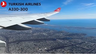 10 hours flight 🇺🇸 New York JFK - Istanbul IST 🇹🇷 Turkish Airlines A330-300 [FLIGHT REPORT]