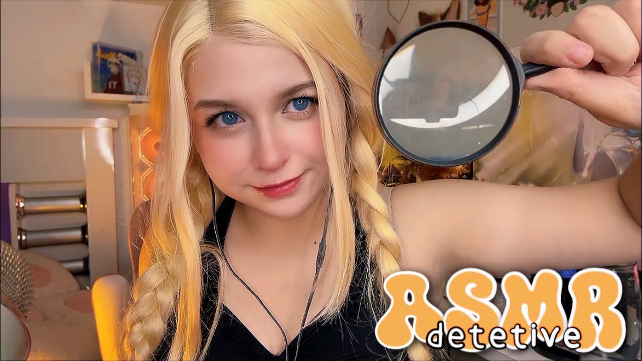 ASMR DETETIVE 🕵🏻‍♀️ TE FAZENDO PERGUNTAS • ROLEPLAY 