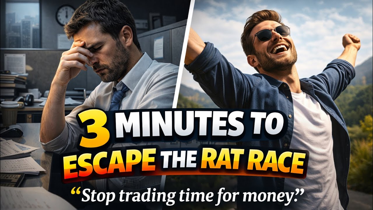 3 Minutes to Escape the Rat Race (Billionaire Mindset)