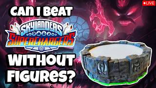 Can I Beat Skylanders Superchargers WITHOUT FIGURES?! (LIVE)