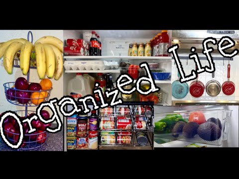 Kitchen Organization, fridge organizer, Pantry organizer, cabinet