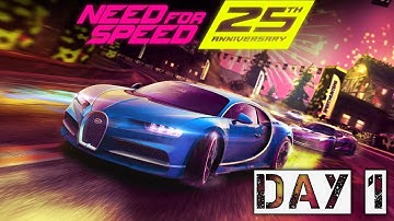 Day 1 Bugatti Chiron Event 25th Anniversary NFS | NFS No Limits