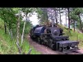 Black Hills Central 2-6-6-2T #110 Mallet steam locomotive climbs 6% grade