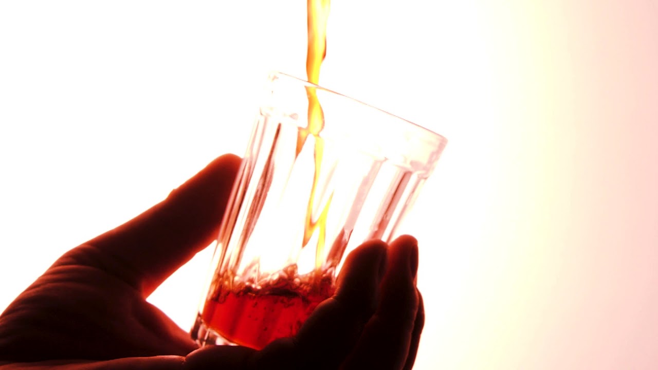 Pouring Red Liquid into a Glass 01 / Free Stock Footage (1080p) YouTube