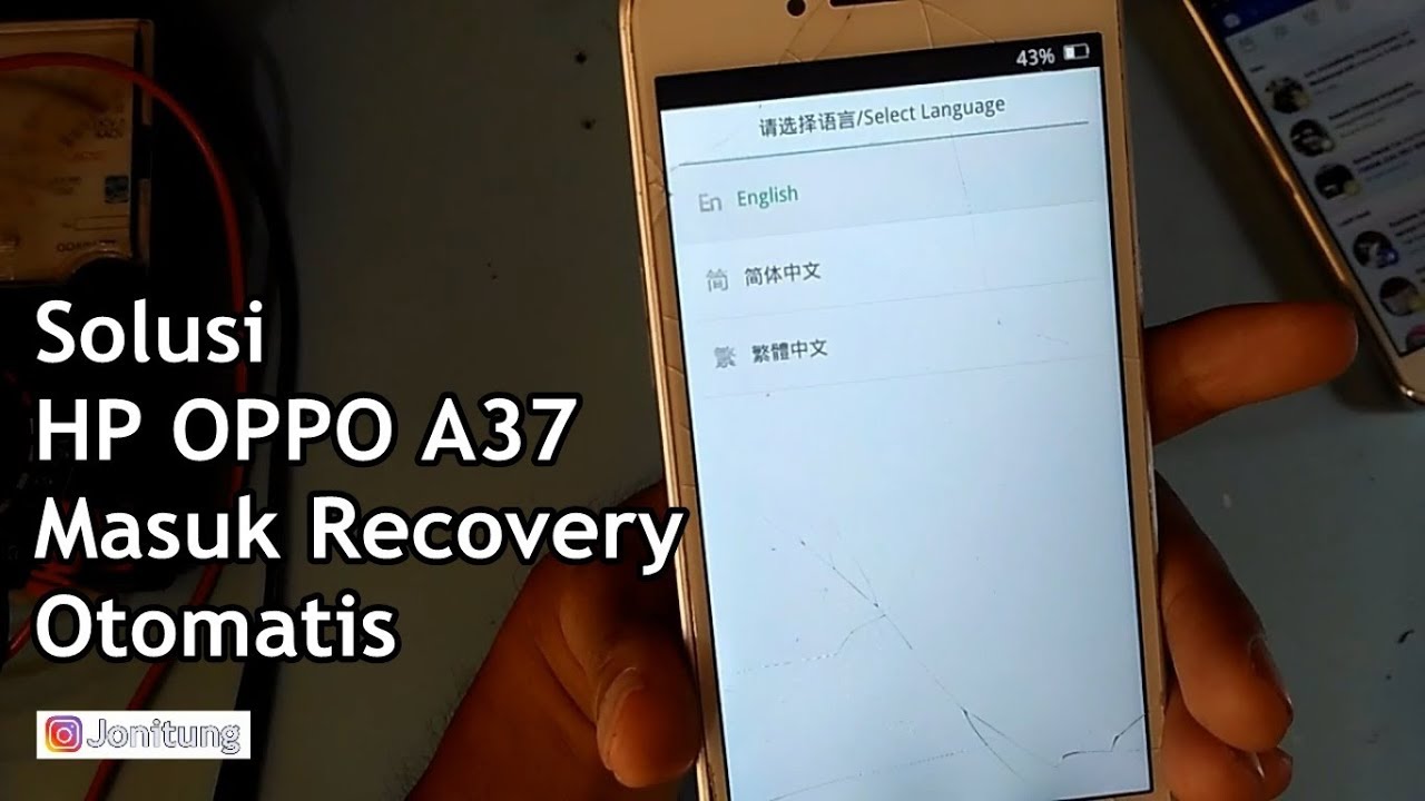 Solusi HP  Oppo  A37  Masuk Ke Menu Recovery Otomatis YouTube