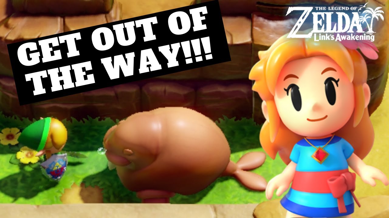 Finding Animal Town and the Yarna Desert - Legend Of Zelda: Link's Awakening Switch Ep. 10