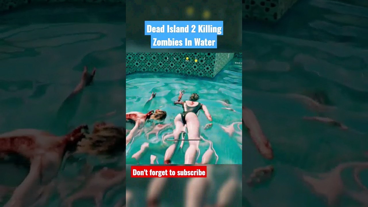 Dead Island 2 : Killing Zombies In Water🩸 