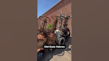 Old Gate valves #gatevalves #valves