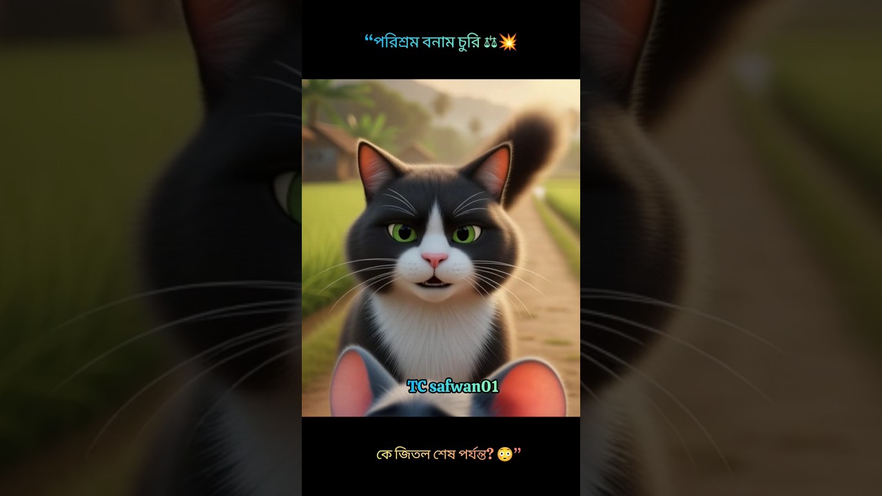 “ধান কেটে পালাল দুষ্ট ইঁদুর 🐭✂️ কিন্তু শেষ রক্ষা হলো না! 😤”