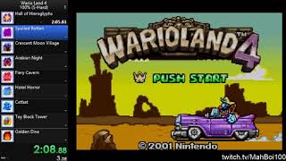 Wario Land 4 S-Hard 100% (1:39:25) [WR]