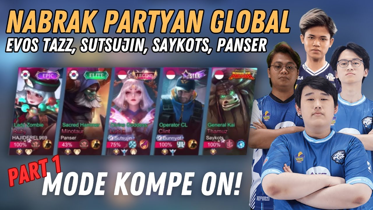 REAKSI TAZZ KETEMU XWIN WITH RRQ OCTA,FULL KOMUNIKASI DISCORD,PART 1