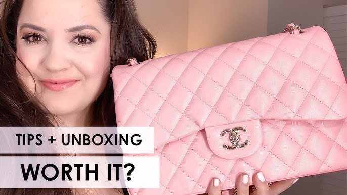 Chanel classic flap review: a pink Chanel bag - Happy High Life