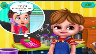 Michael The Handyman - How To Repair Refrigerator, Stove And Fan| Best Educational Game For Kids screenshot 4