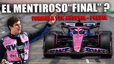 ALL OF FORMULA 1 AND FRANCO COLAPINTO LANDING IN AUSTRIA - THE PREVIEW AND THE ANALYSIS TO THE BODY!