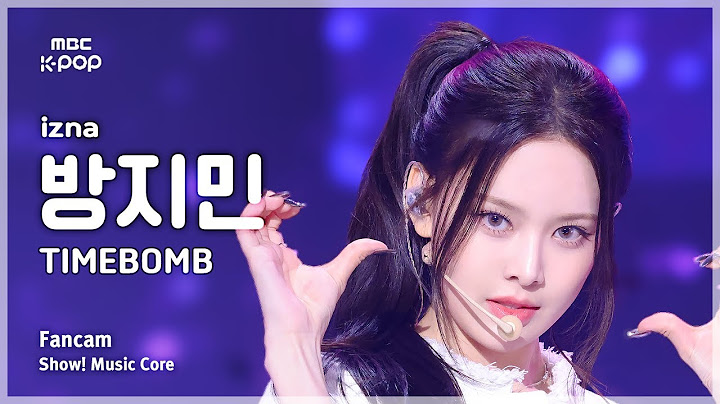 [#음중직캠] izna BANG JEEMIN (이즈나 방지민) – TIMEBOMB FanCam | 쇼! 음악중심 | MBC241221방송