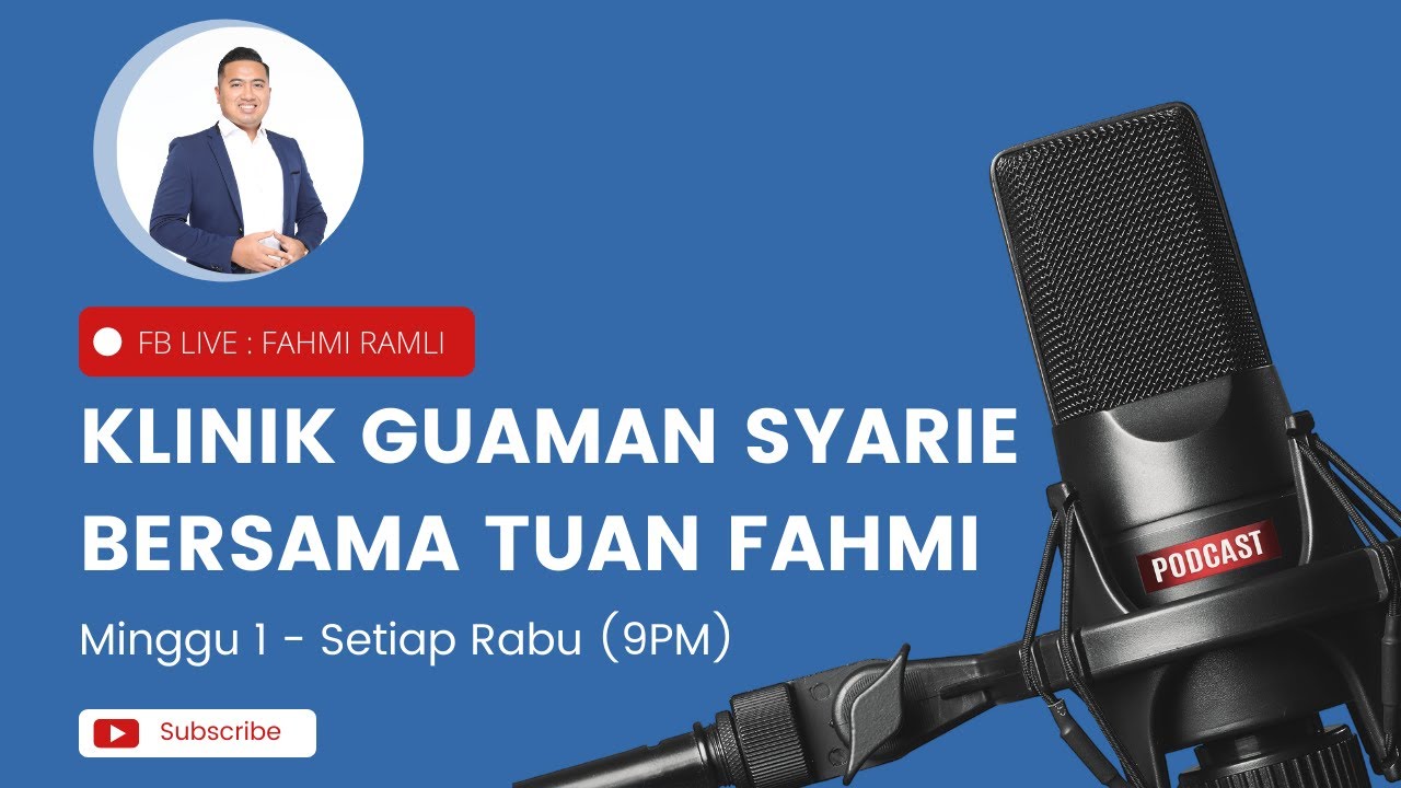 Klinik Guaman Syarie Bersama Tuan Fahmi (Minggu 1)
