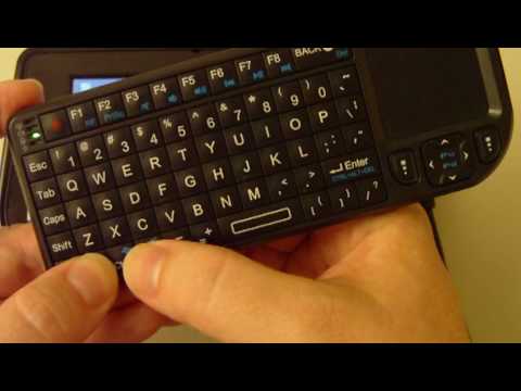 Rii mini wireless keyboard (Worlds smallest wireless usb keyboard w/touchpad) second look