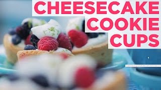 One-Bite Dessert: Cheesecake Cookie Cups | HGTV