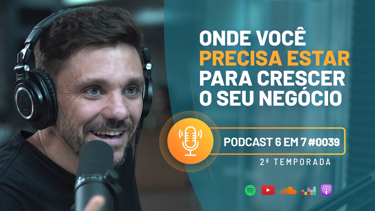 COMO ESTAR NO LUGAR E NA HORA CERTA | PODCAST 6 EM 7 #39 - YouTube