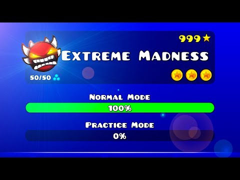 Видео: Усложнил Stereo Madness до сложности Extreme Demon | Geometry Dash |