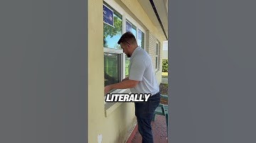 DID YOU KNOW? Brad shows us just how easily window screens can be taken in and out!