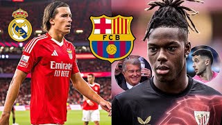 🚨😱 | LE BARÇA PEUT-IL ENCORE RECRUTER NICO WILLIAMS ? LE REAL MADRID DÉGAINE 45M€ POUR CARRERAS !