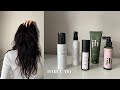 How I Use My New Hair products / OLIVE YOUNG