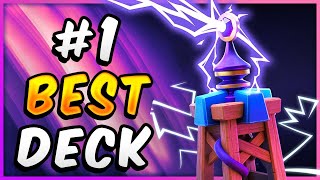 BEST TESLA EVOLUTION DECK in CLASH ROYALE 🏆