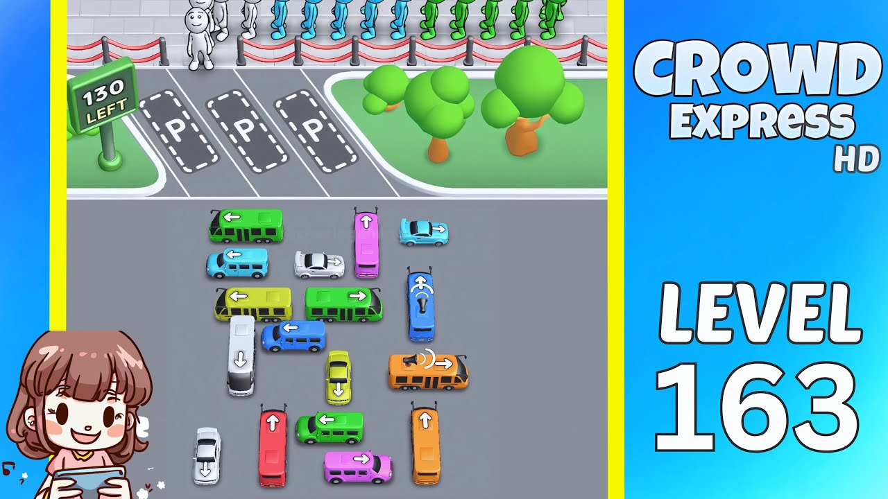 Crowd Express Level 163 Solution Walkthrough