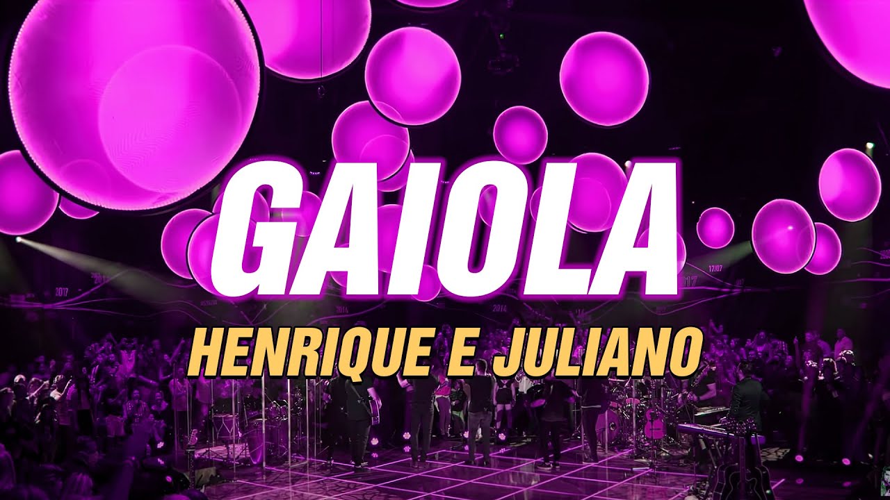 Henrique e Juliano - GAIOLA (Letra / Lyrics) - YouTube