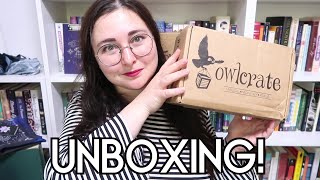 AUGUST OWLCRATE UNBOXING!