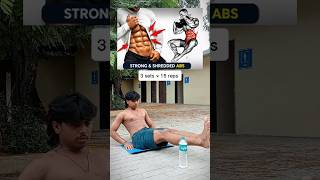 Killer Abs Workout 🔥#absworkout #bellyfatloss #abs #fitness