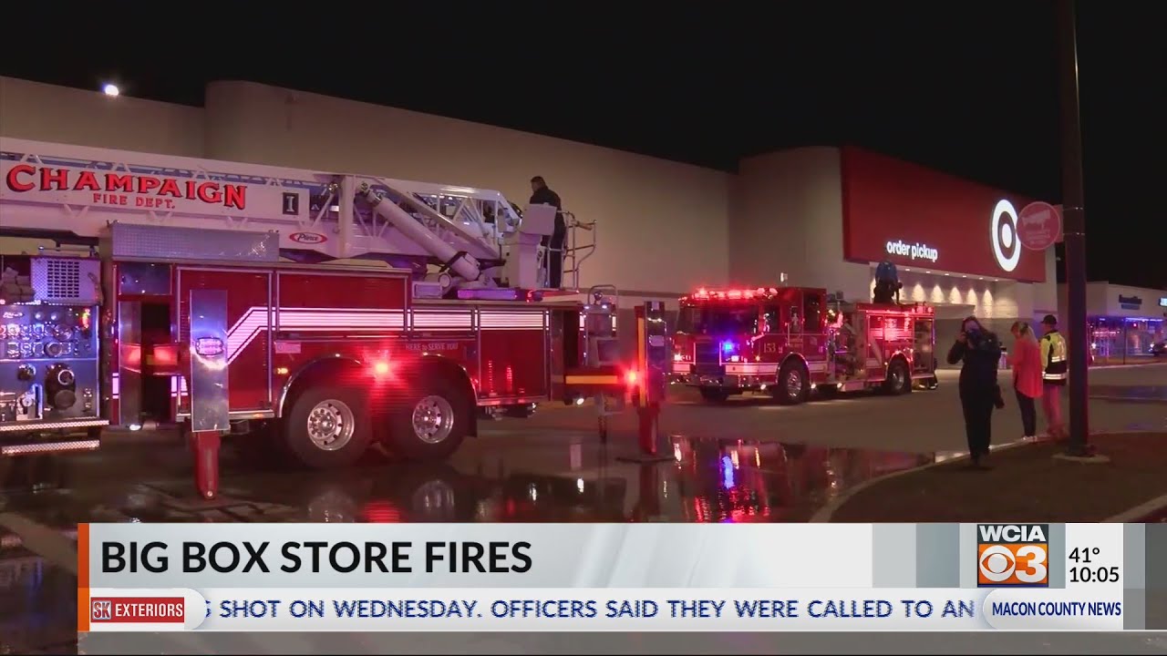 Box Store Fire Big box stores catching fire - YouTube